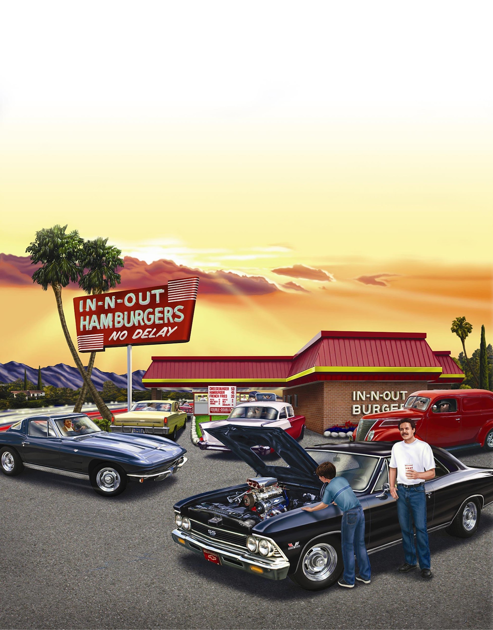 In-N-Out Burger Poster