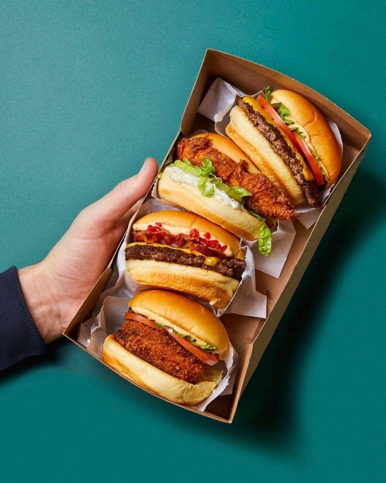 Typical Imagery Used by Shake Shack in Social Media Posts