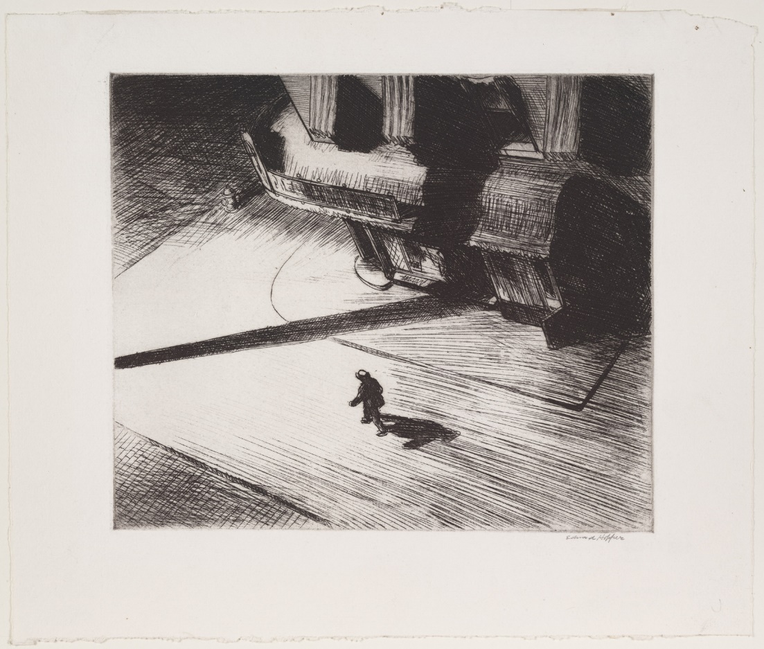 Hopper, Edward. Night Shadows