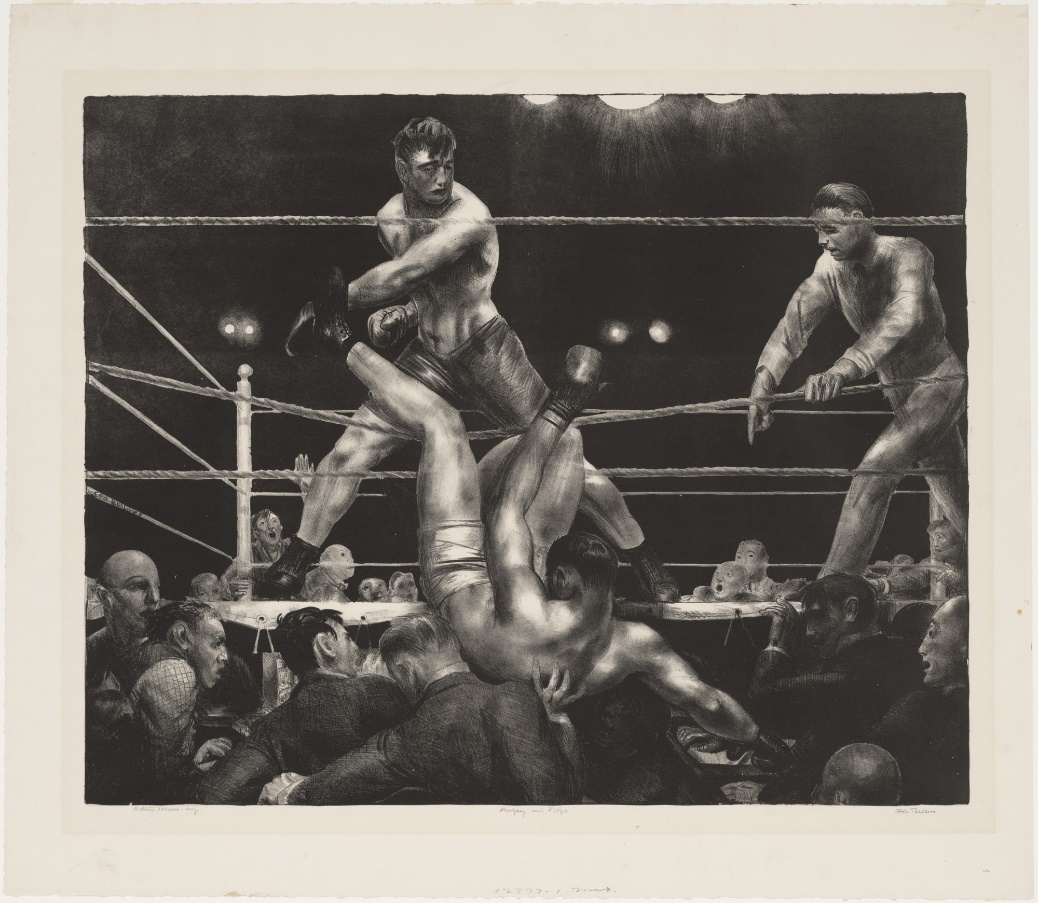 Bellows, George. Dempsey and Firpo