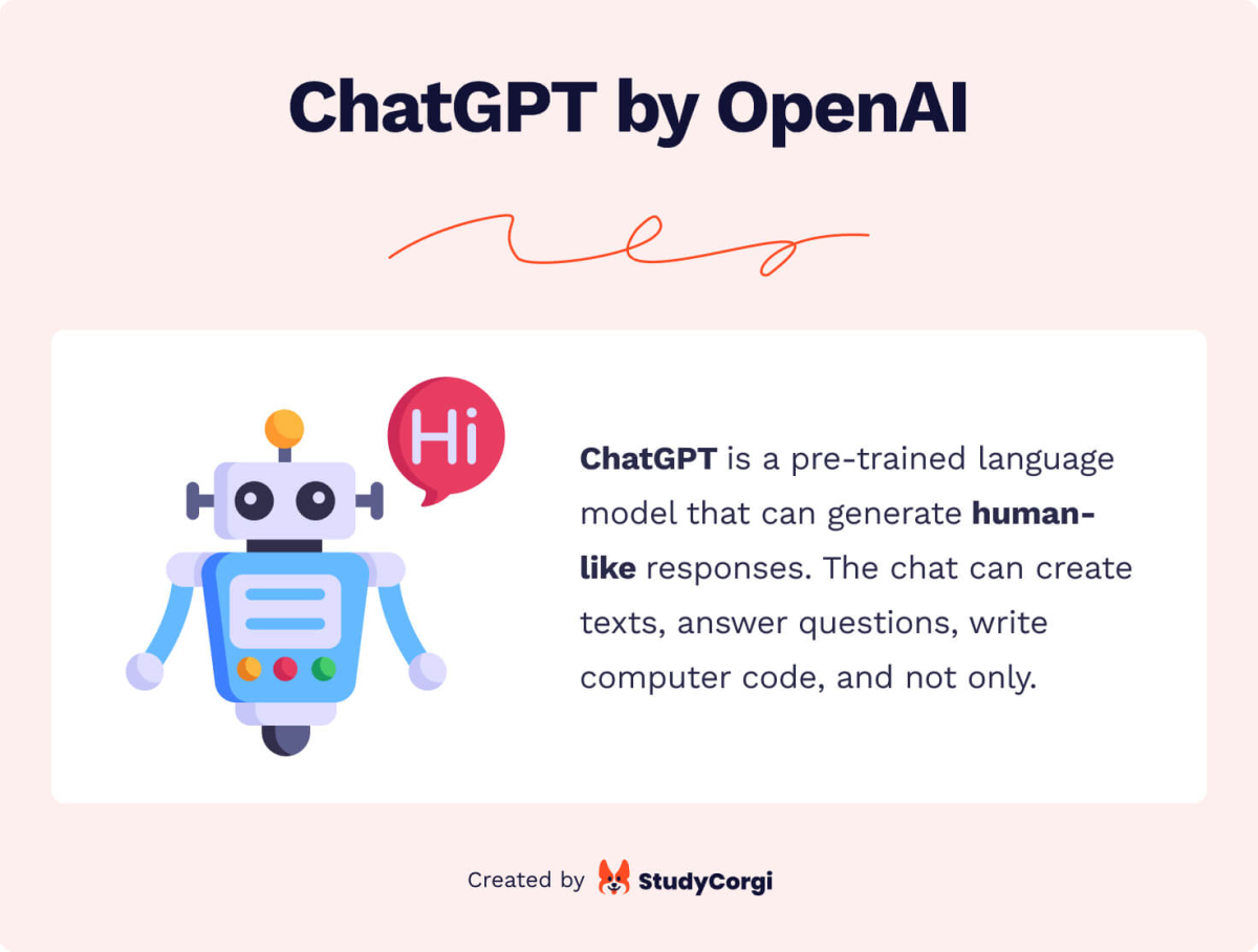 The picture provides introductory information about ChatGPT.