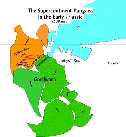 Pangaea Supercontinent; “The Supercontinent Pangea.” 