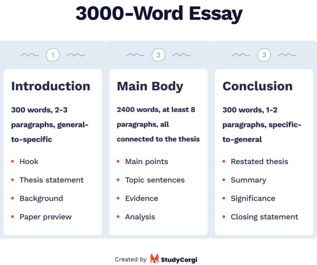 3000 words essay pdf