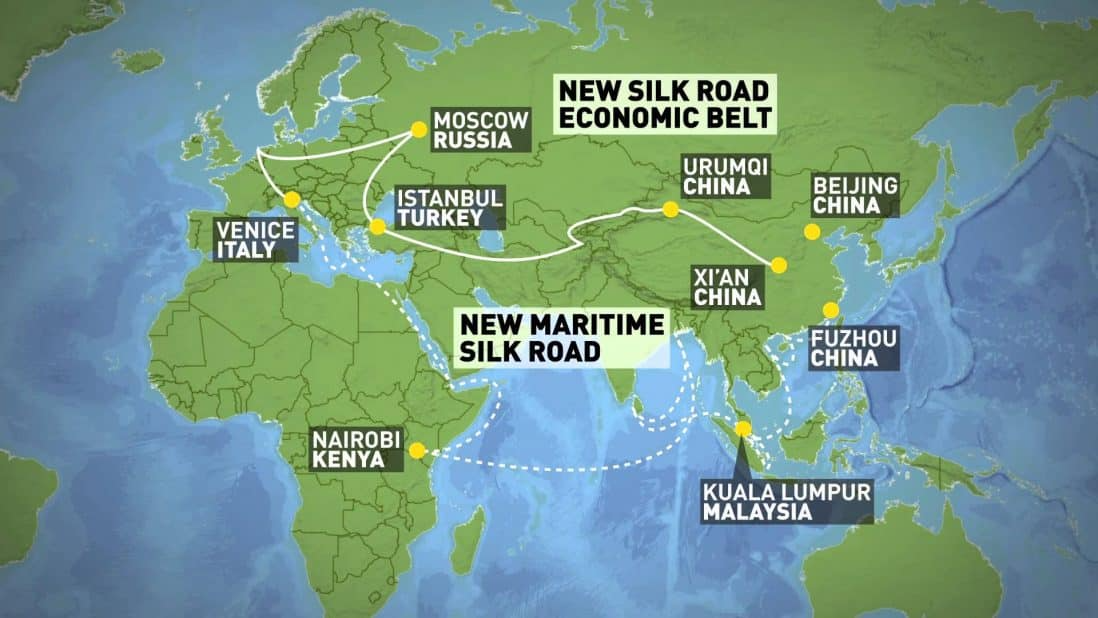 The proposed economic ‘belt’