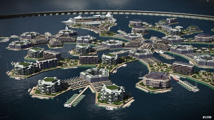A prototype of a floating city