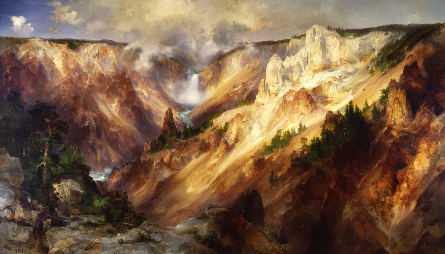 Thomas Moran. Grand Canyon of the Yellowstone