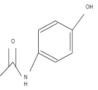 Formula Phenacetin.
