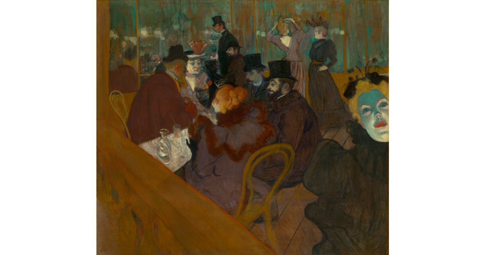 Henri de Toulouse-Lautrec, At the Moulin Rouge