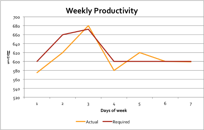 Productivity report