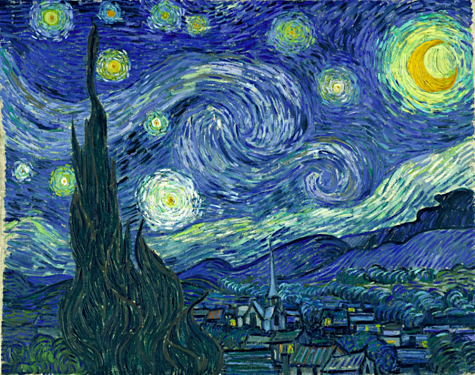 Starry Night by van Gogh