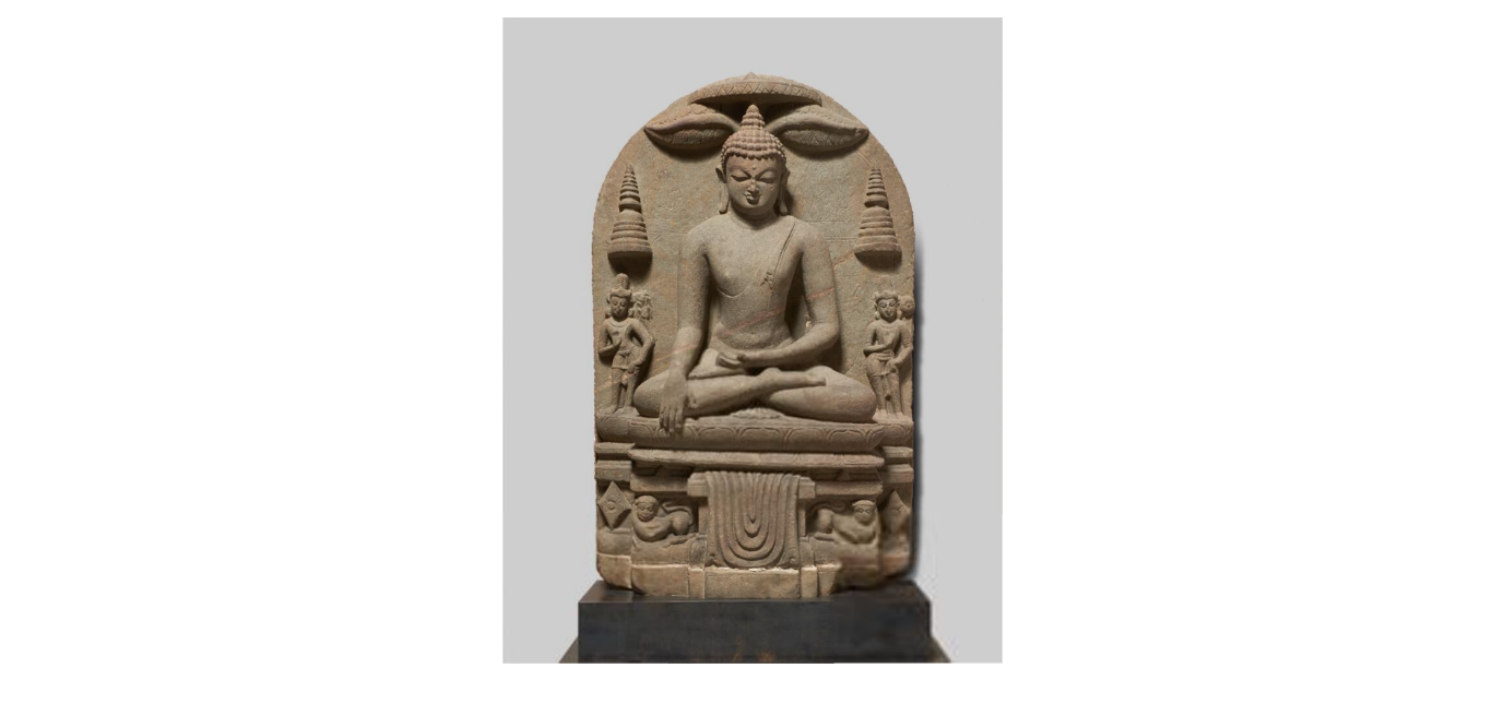 The Buddha triumphing over Mara
