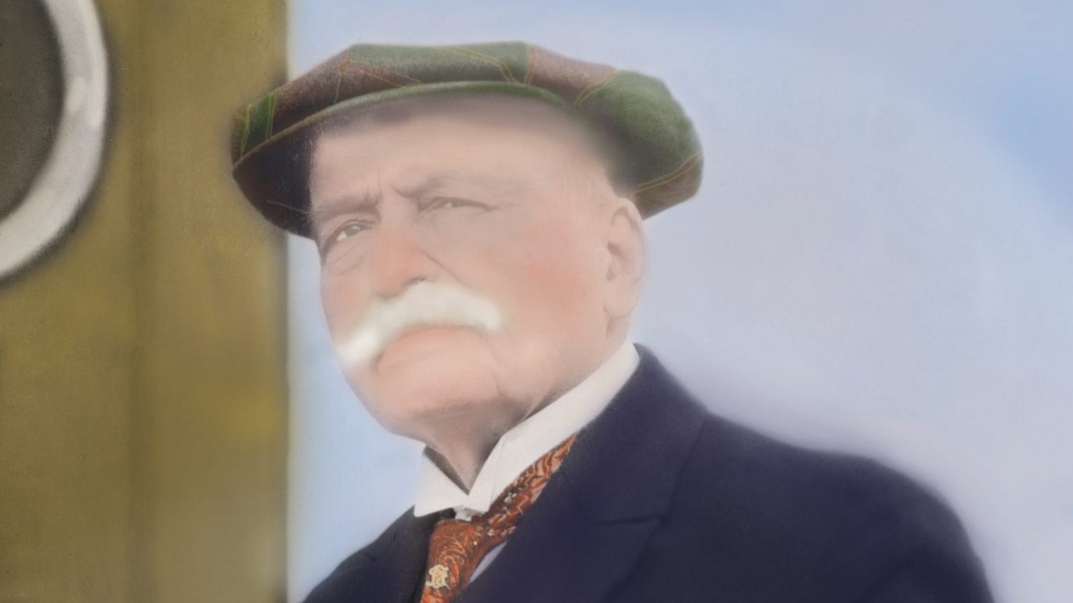 A portrait of Auguste Escoffier