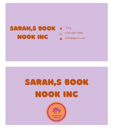 A Business Card Example