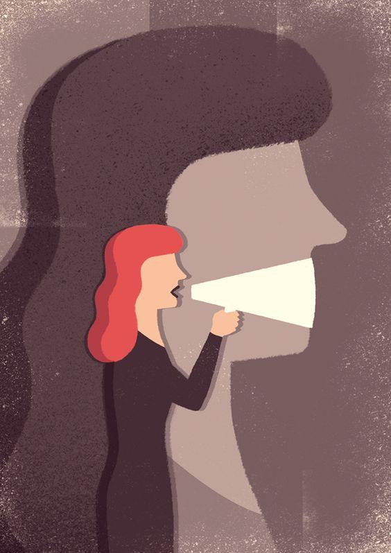 "Freedom of Speech " by Davide Bonazzi.