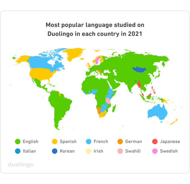 The most popular languages in Mexico as English and Spanish.