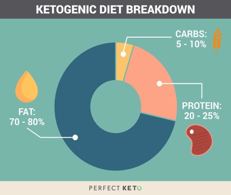 The composition of the ketogenic diet