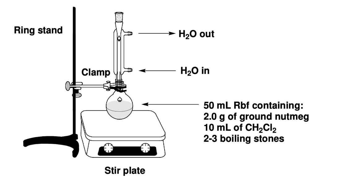 Experimental diagram of the setup