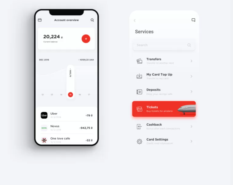 Alfa Bank’s online banking app