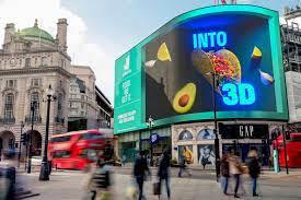 Deliveroo 3D ad.