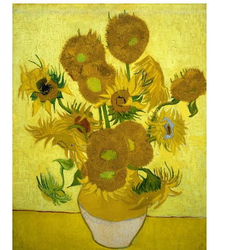 Vincent van Gogh. Sunflowers, 1888.