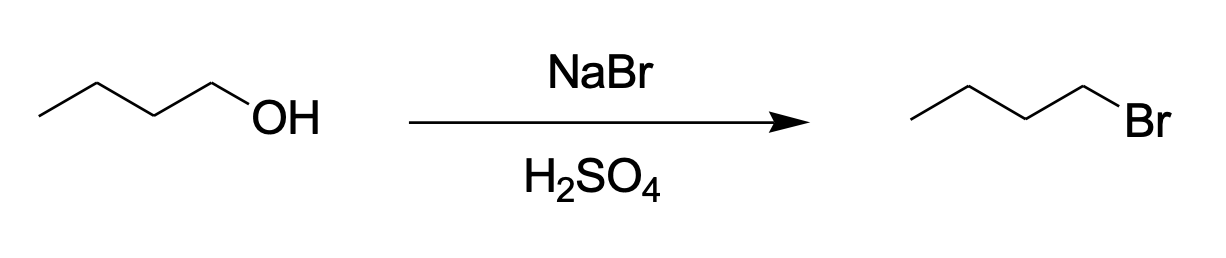 Schematic of the reaction performed
