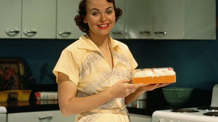 stereotypical image of a woman