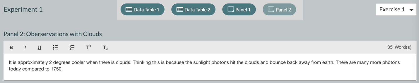 Observation with Clouds