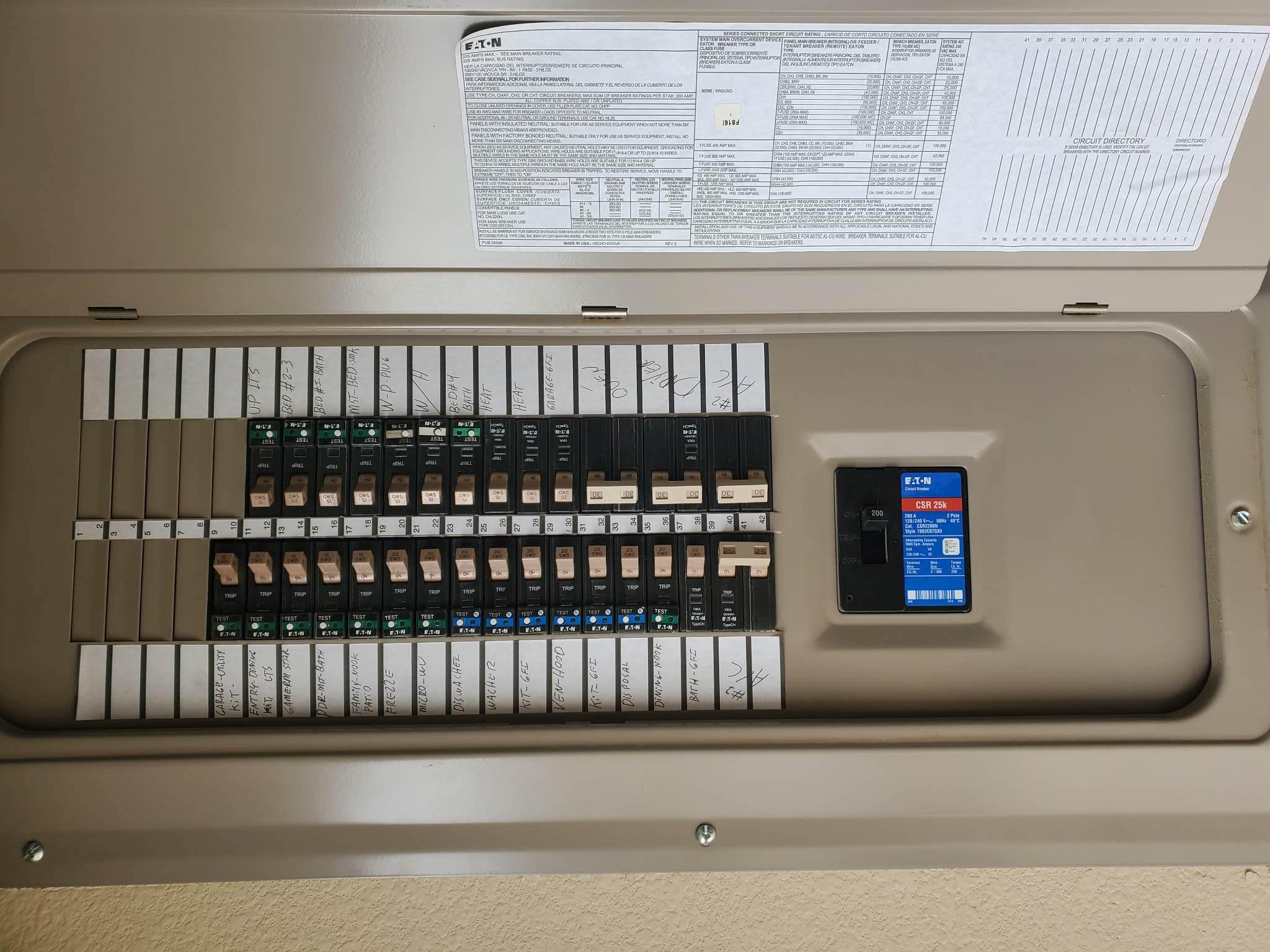 Photo of a circuit breaker.