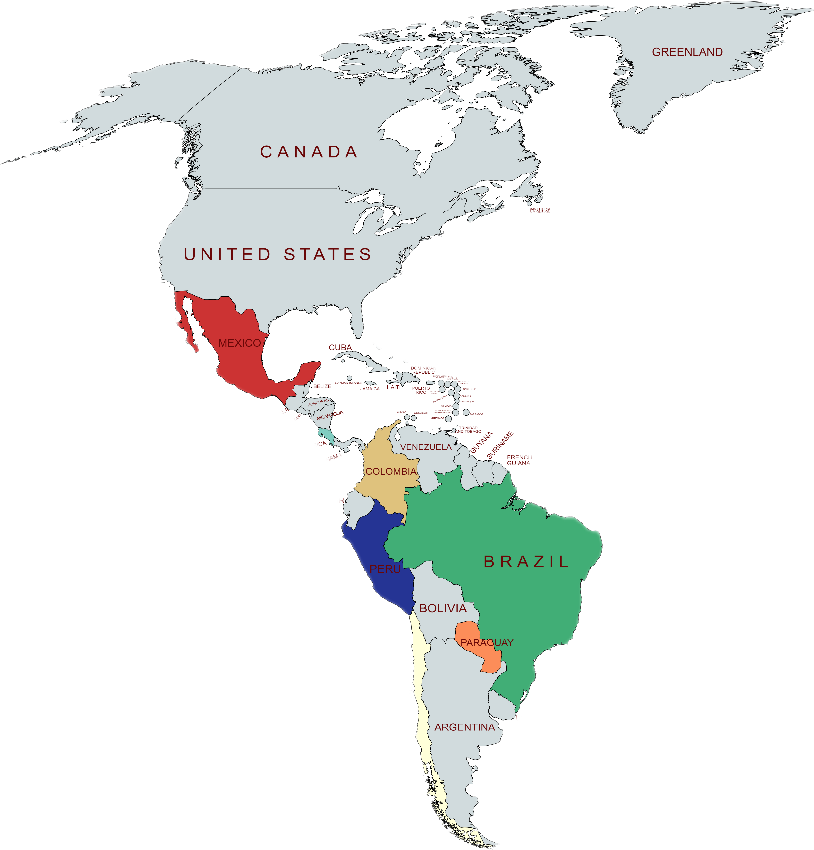 Countries Chosen for Analysis.