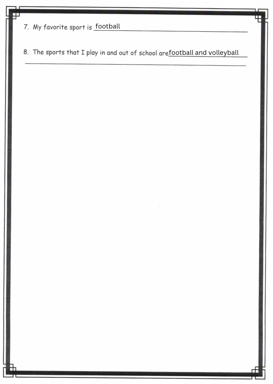 Student Interest Survey 2.