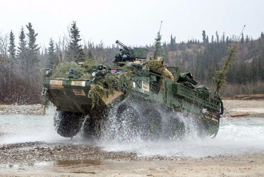 Eight-Wheeled Russian Amphibious Vehicle.