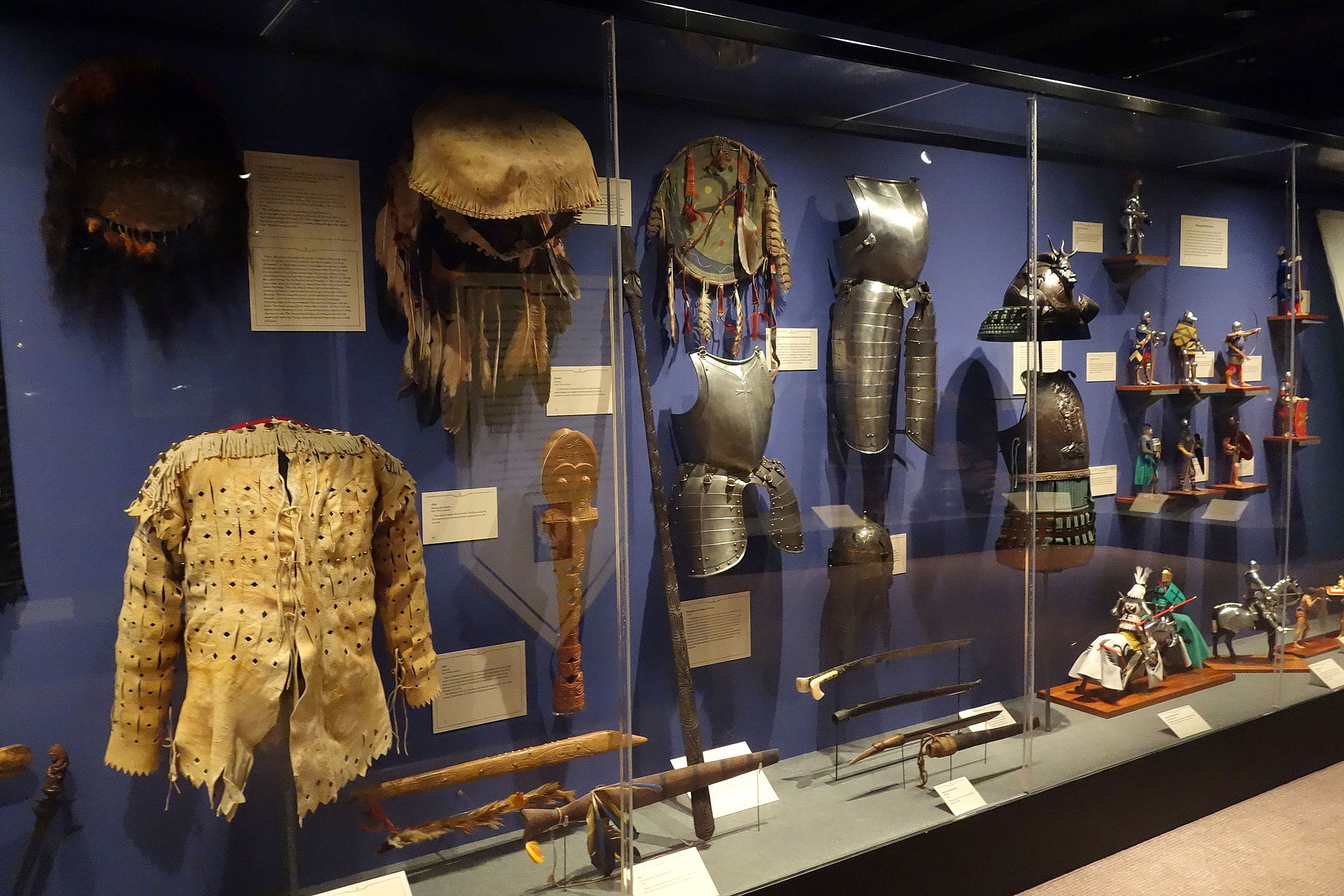 Exhibition display case.