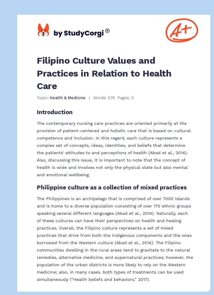 filipino-culture-values-and-practices-in-relation-to-health-care-of