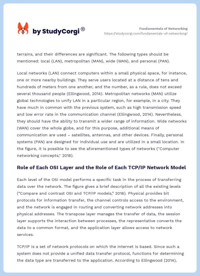 Fundamentals of Networking. Page 2