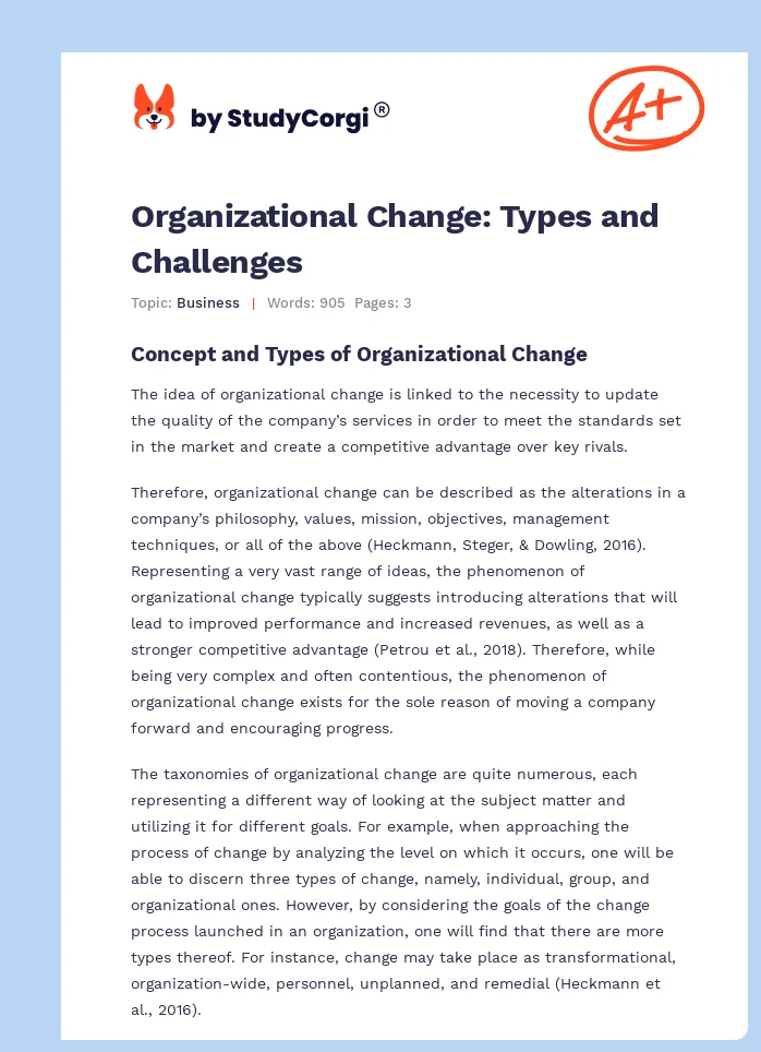 organizational-change-description-and-analysis-free-essay-example