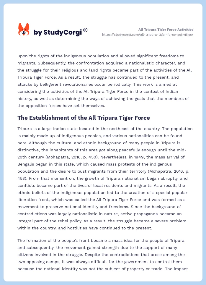 All Tripura Tiger Force Activities. Page 2