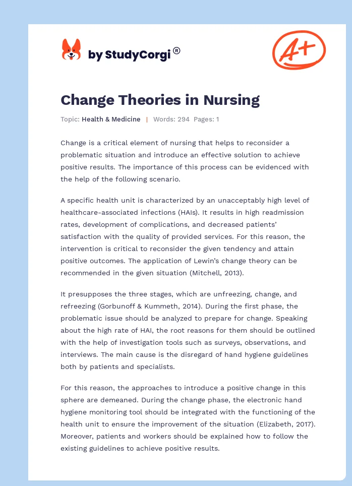 change-theories-in-nursing-free-essay-example