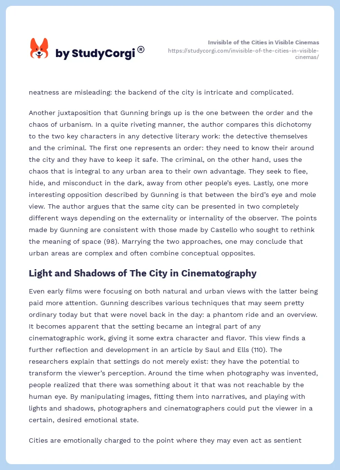 Invisible of the Cities in Visible Cinemas. Page 2