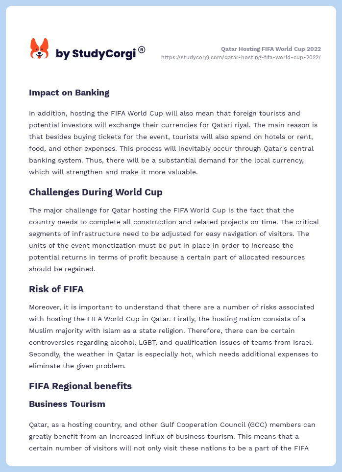 Qatar Hosting FIFA World Cup 2022. Page 2