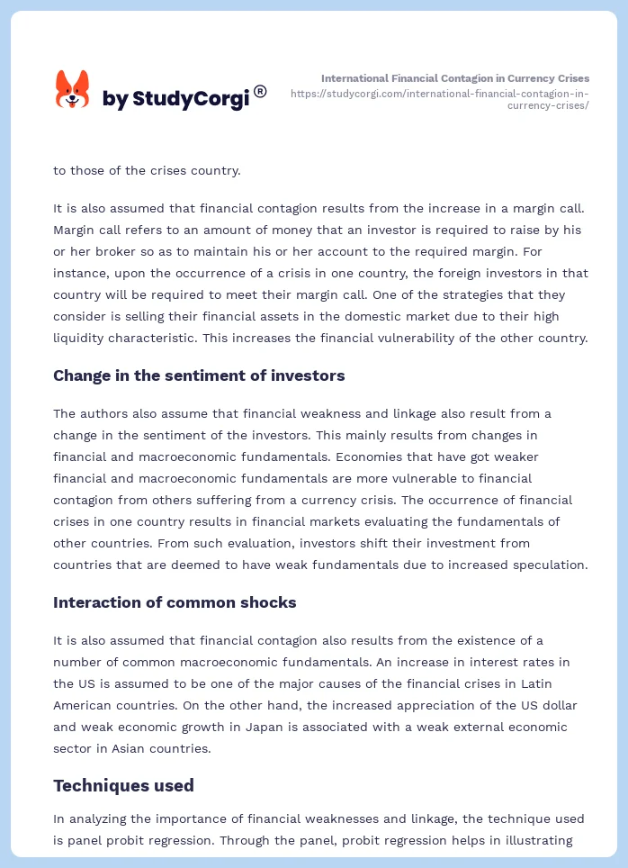 International Financial Contagion in Currency Crises. Page 2