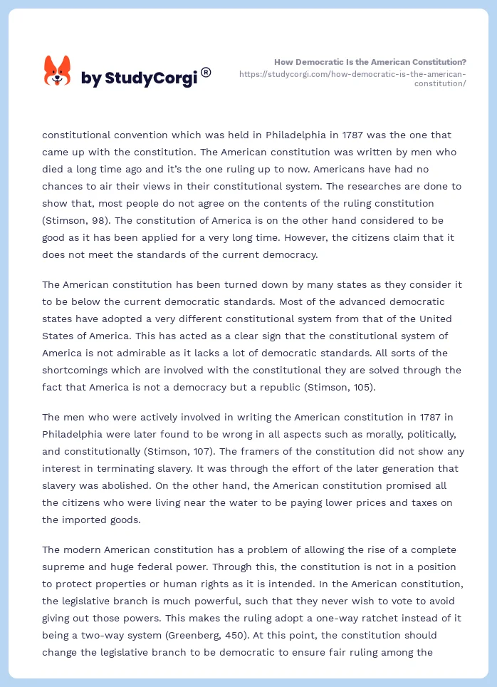 How Democratic Is the American Constitution?. Page 2