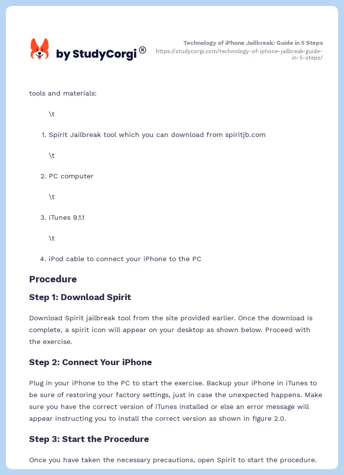 Technology of iPhone Jailbreak: Guide in 5 Steps. Page 2