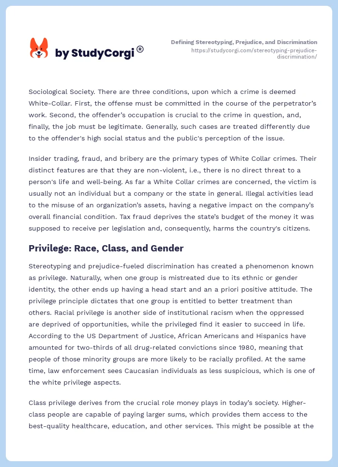Defining Stereotyping, Prejudice, and Discrimination. Page 2