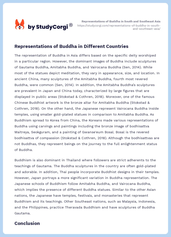 Representations of Buddha in South and Southeast Asia. Page 2