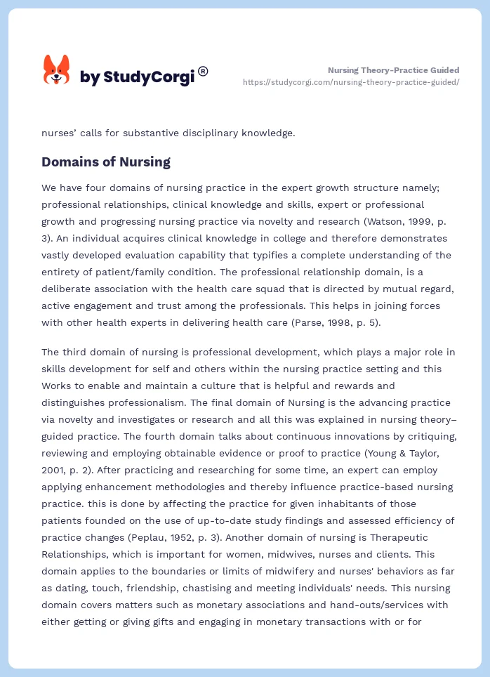 Nursing Theory-Practice Guided. Page 2