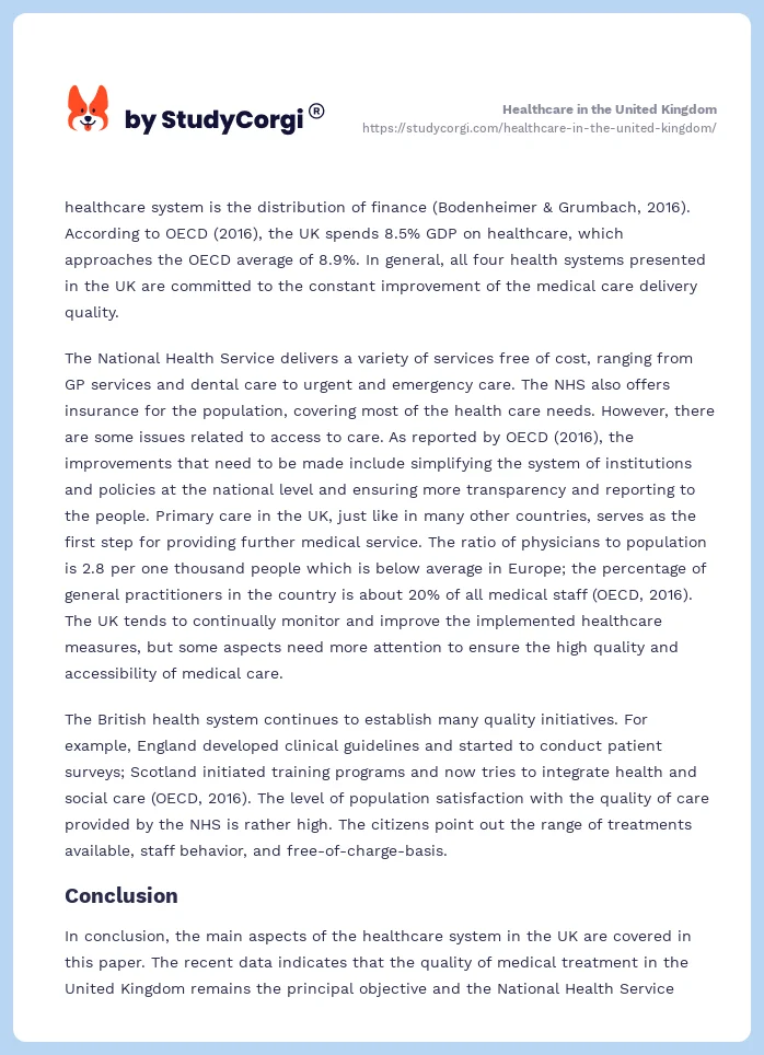 Healthcare in the United Kingdom. Page 2