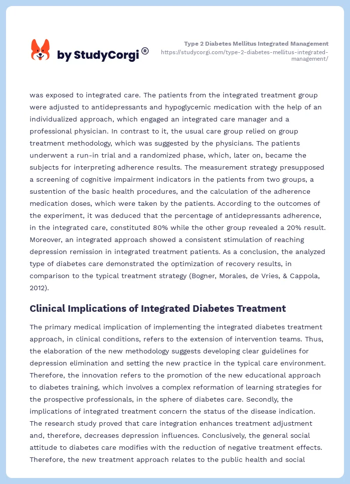 Type 2 Diabetes Mellitus Integrated Management. Page 2