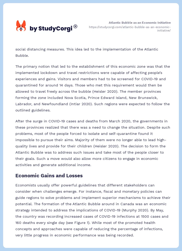 Atlantic Bubble as an Economic Initiative. Page 2