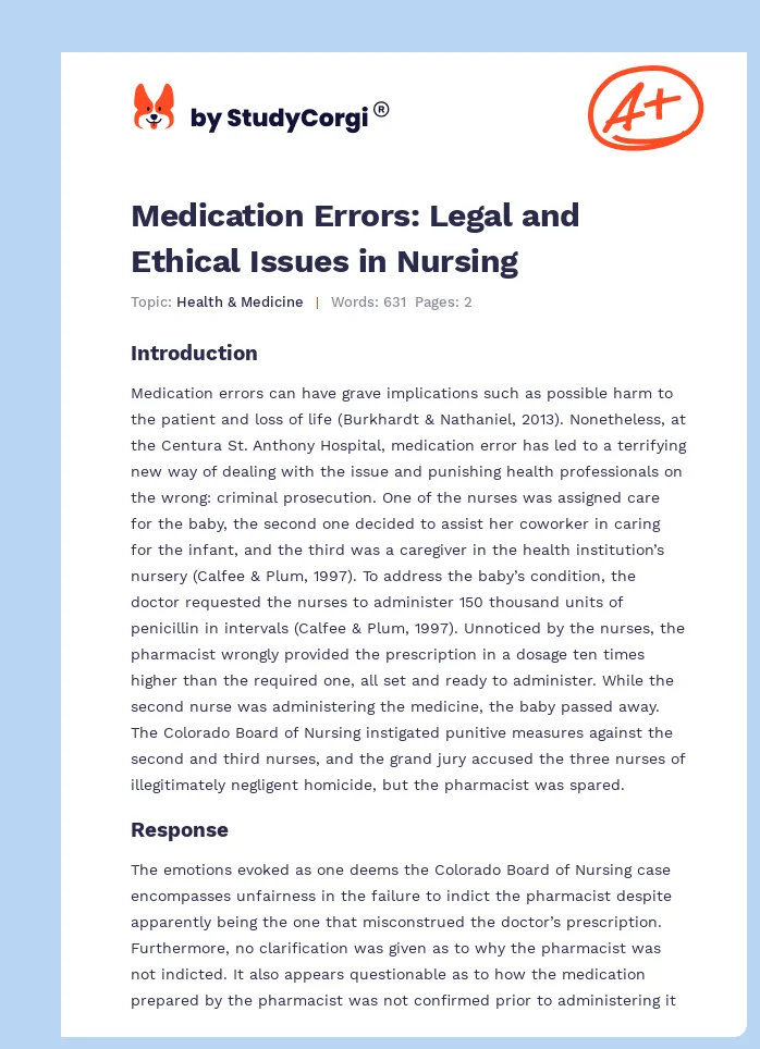 medication-errors-legal-and-ethical-issues-in-nursing-free-essay-example