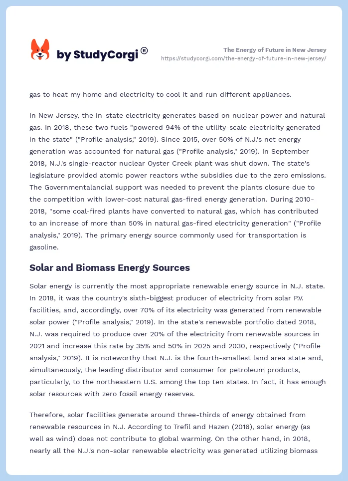 The Energy of Future in New Jersey. Page 2